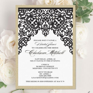Digital Bridal Shower Invitation, Personalized Invitation, Personalized Digital Design, Custom Digital Design Shapes, Made to Order Invite, Custom Digital Invitation, Personalized Digital Invitation, Custom Digital Design, Downloadable Digital Invitation - CHELSEA FRAME